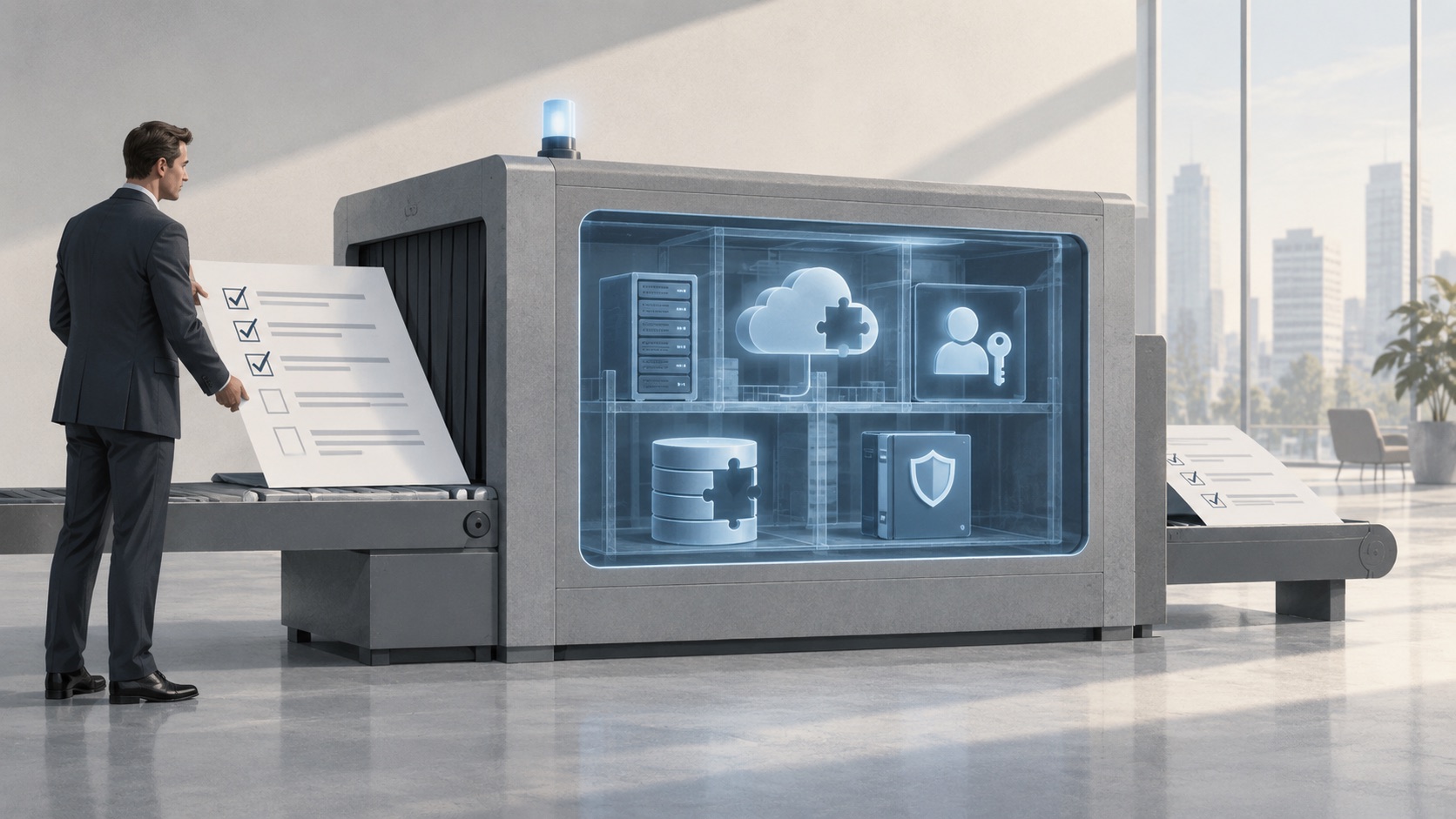 Review of controls and documentation for a security questionnaire